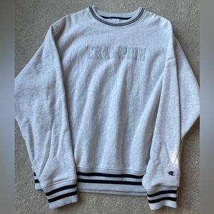 Champion crew neck.
